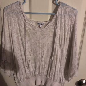 Express see through top